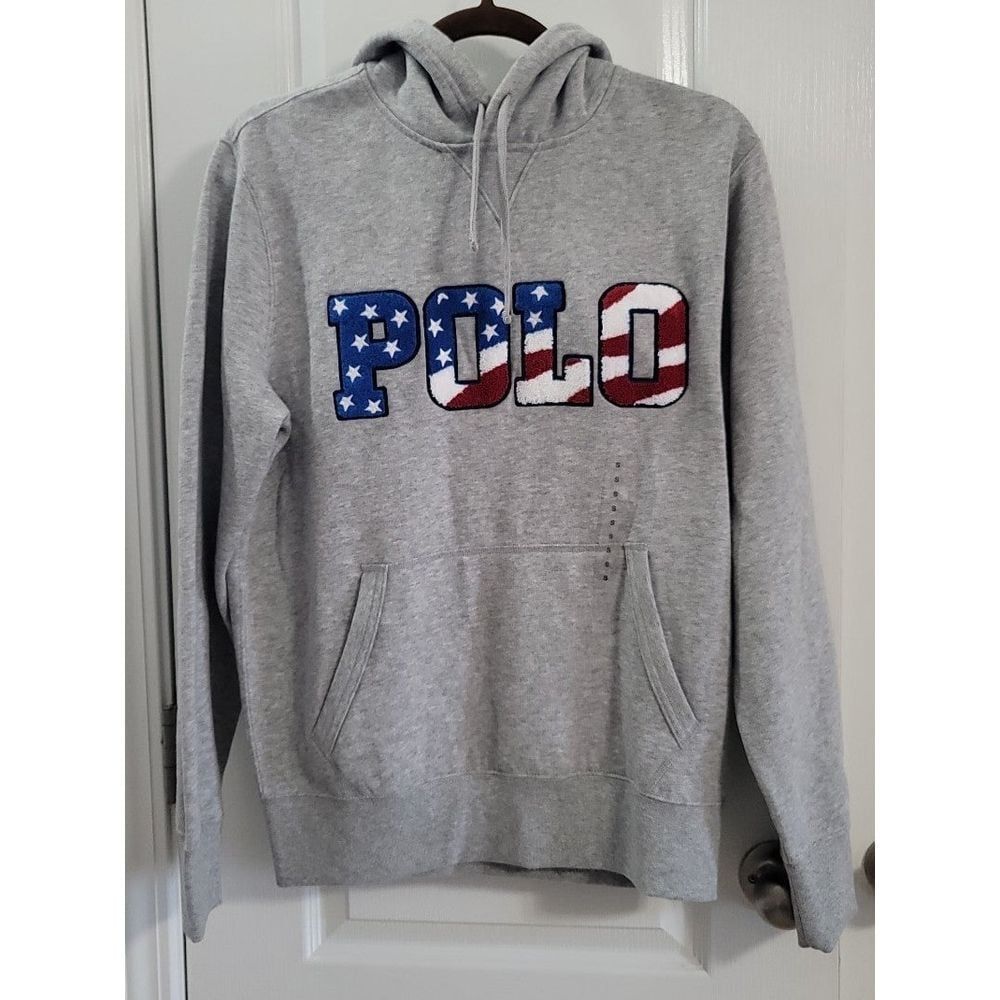 NWT POLO Ralph Lauren Magic Fleece Polo Hoodie size Small